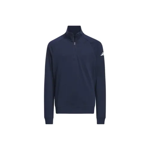 Adidas Толстовка с 1 4 молнией LAYER Пуловер Коллегиальный морской синий Подростки