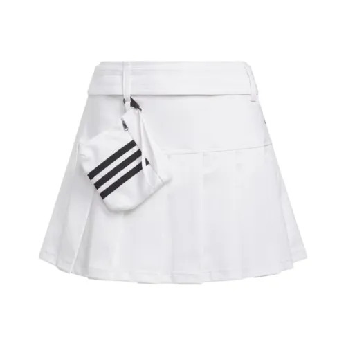 Adidas Белые Женские Повседневные Короткие Юбки