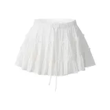 Бежевый, синий, белый