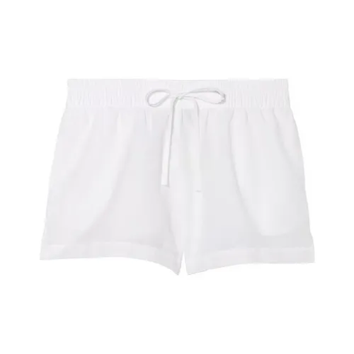 Victoria's Secret Розовый COVER UP Шорты Белые Плавки Women's White