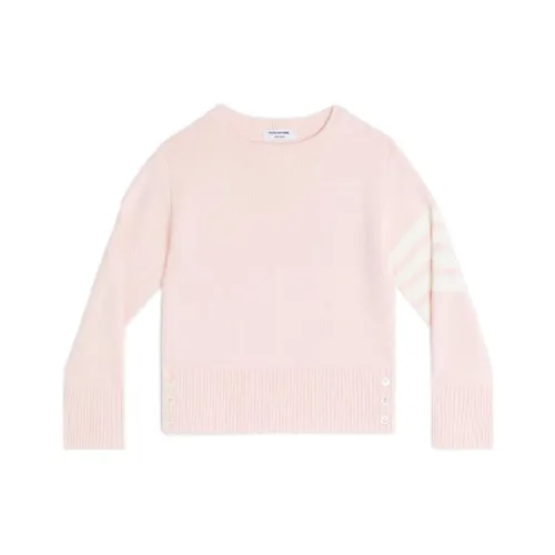 THOM BROWNE Светло-розовый Kids Свитеры
