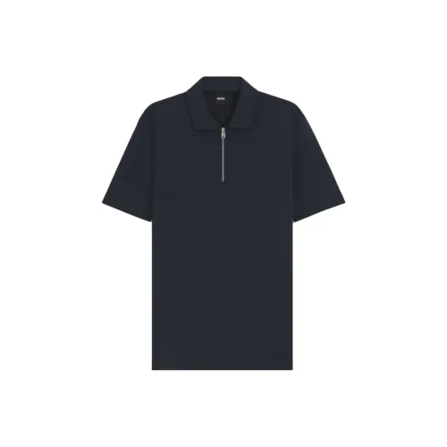 Hugo Boss Поло Мужское Темно-синий