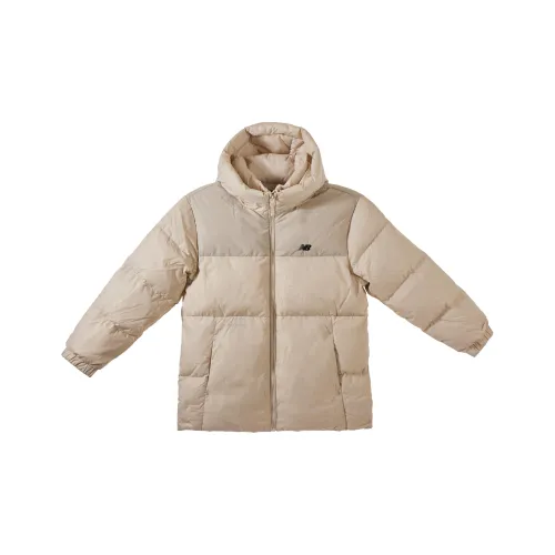 New Balance совместный бренд Пуховик Светлый хаки Подростки