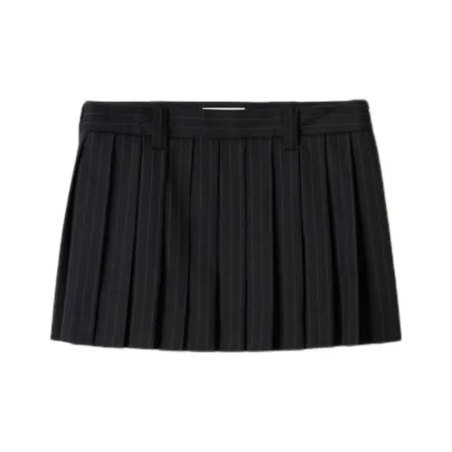 MIU MIU Повседневные короткие юбки Женские Черный