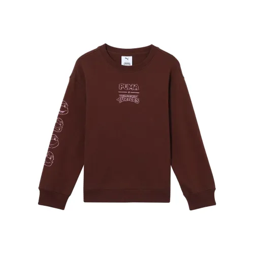 PUMA x TMNT Толстовка RELAXEDgraphic Карамель Подростки