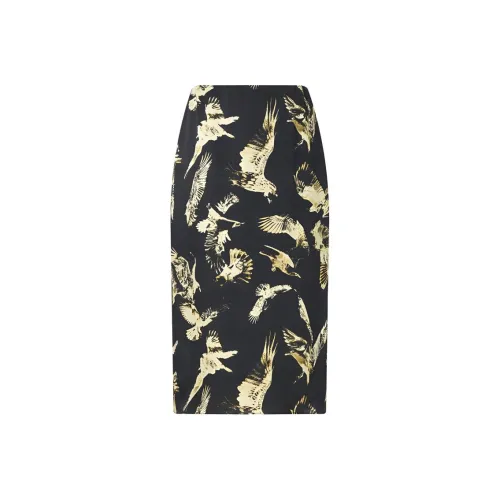 Marisfrolg Повседневный Длинный Юбка Женские Золотой Gull