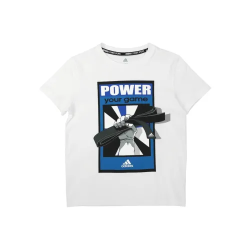 Adidas Белые Детские Футболки