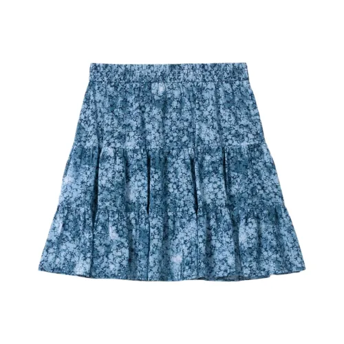 MICHAEL KORS SS25 Повседневные короткие юбки Женские Светло-синий