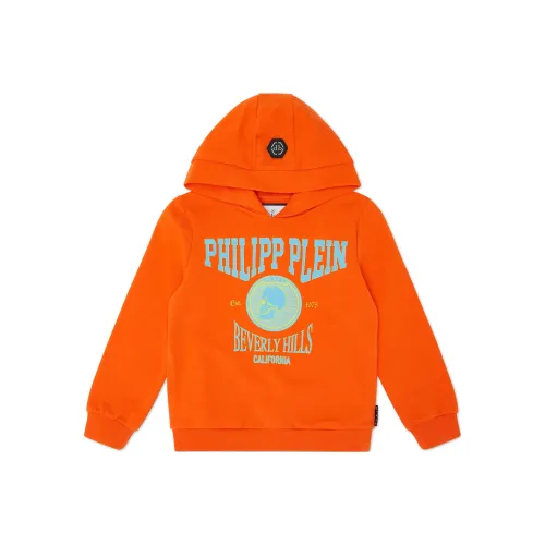 PHILIPP PLEIN Апельсин Kids Свитшоты