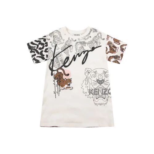 KENZO Белые Платья для Детей