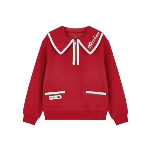 Skechers Kids Свитшот Гоночный Красный Детский