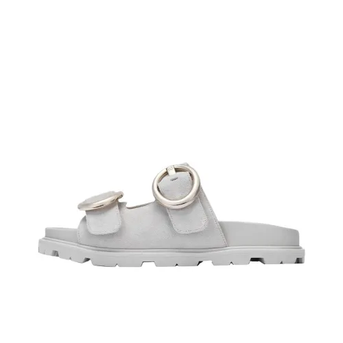 Stuart Weitzman Слипоны Серые Женские