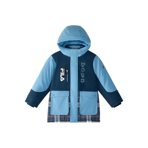 FILA KIDS Пуховик Sea Вечерний синий цвет для детей 3-7 лет
