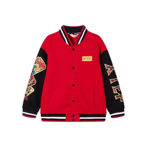 XTEP Куртки Пальто JEWEL Красный Чисто черный Детский