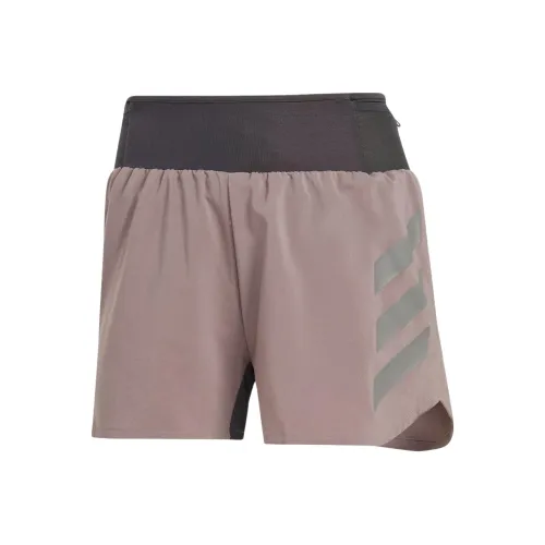 adidas Terrex Agravic Trail Running Shorts Спортивные шорты Женские Угольный коричневый