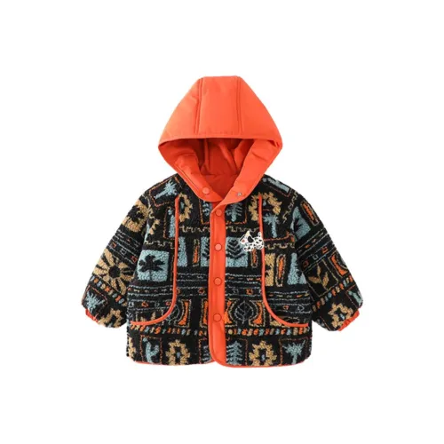 Mami Macca Хлопковый пуховик Желтый для детей 3-7 лет