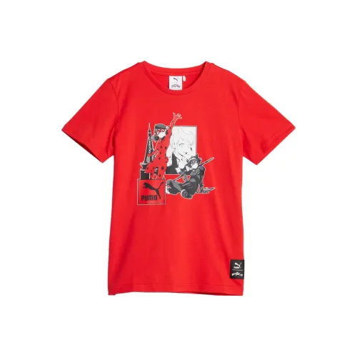 PUMA x MIRACULOUS Красная Детская Футболка