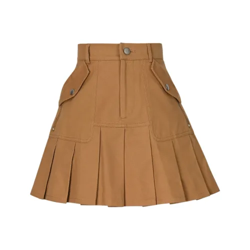 SNBL Повседневные короткие юбки женские коричневый