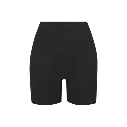 SKIMS Фирменный Плавание MID Обхват талии Короткий Плавки Женские Черный