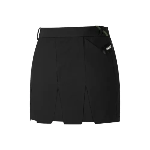 HONMA Повседневные короткие юбки Женские Черный