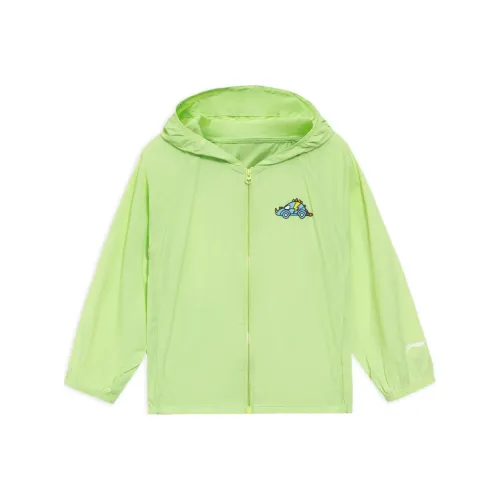 LINING YOUNG Пальто Sports Life Collection Зеленый Детский