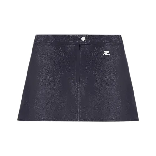 COURREGES Повседневные короткие юбки Женские Темно-синий