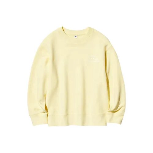 UNIQLO Свитшот Абрикосовый Желтый для детей 3-7 лет