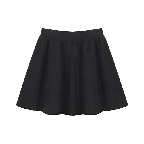 SHIRAN Повседневные короткие юбки Женские Спокойный черный