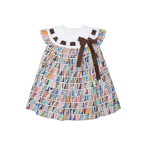 FENDI Многоцветные Платья для Детей