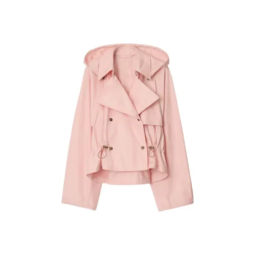 Burberry Trench SS25 Тренчкот Женские Розовый