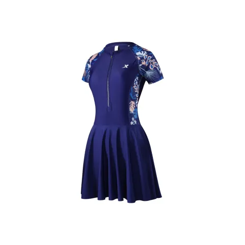 XTEP Темно-синий Женские Платья и Юбки для плавания