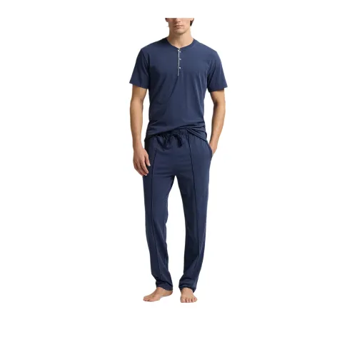Polo Ralph Lauren Pajama Set Мужской Морской Синий