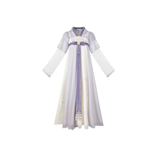 Cloud Hidden Moon Embroidery Ханьфу Женские