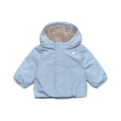 K WAY Хлопковый пуховик Синий для малышей и детей дошкольного возраста