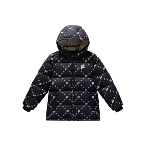 FILA KIDS Полный принт Унисекс Пуховики