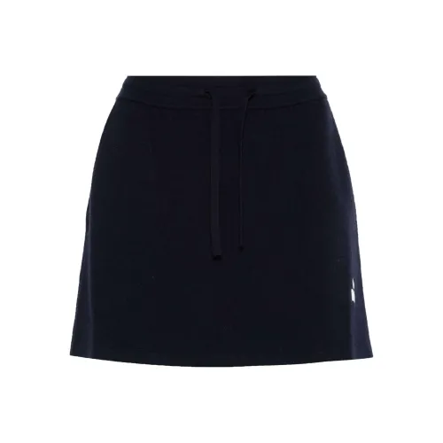 ISABEL MARANT ETOILE FW24 Повседневные короткие юбки Женские Midnight Blue