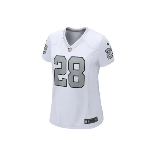 nike NFL Лас-Вегас Рейдерс Джош JACOBS Футбол Джерси Женские Белые