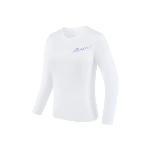 BMAI Спортивная одежда Женская Рыбка Belly Белый