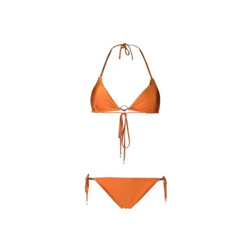 EMPORIO ARMANI SS23 Бикини треугольник Женские Апельсин