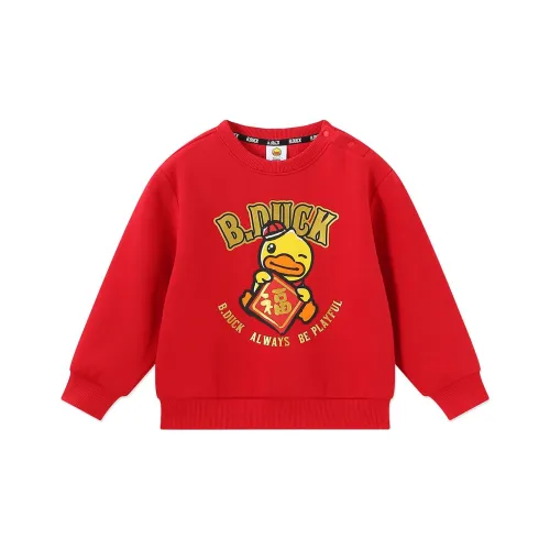 B.Duck Свитшот Китайский Красный Детский