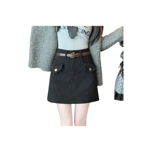 MM Повседневные короткие юбки для осеннего и зимнего сезона женские