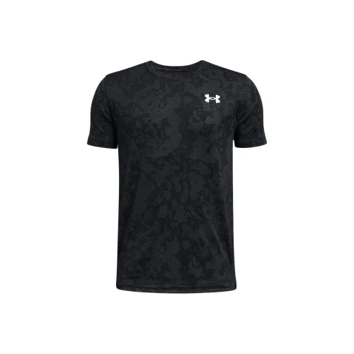 Under Armour Технический черный Kids T-рубашки