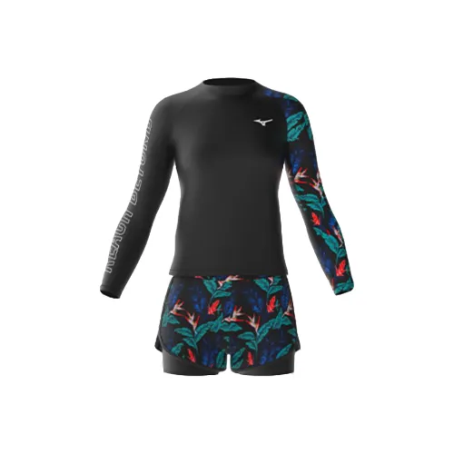 Mizuno Черный Женские Двухкомпонентные Купальники