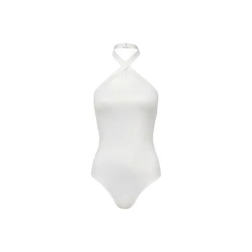 Alaia One Piece Open Back Swimsuit One Piece Swimsuit Women's White