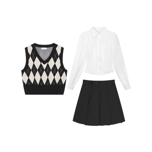 Комплект с юбкой Ice Cream And Whale для женщин