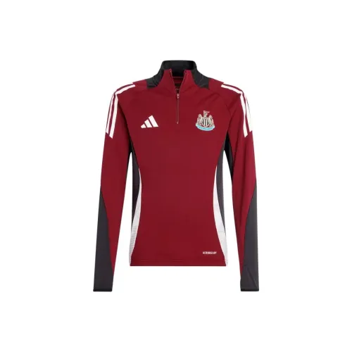 Adidas Куртки Пальто SS24 Красный Белый Черный Подростки