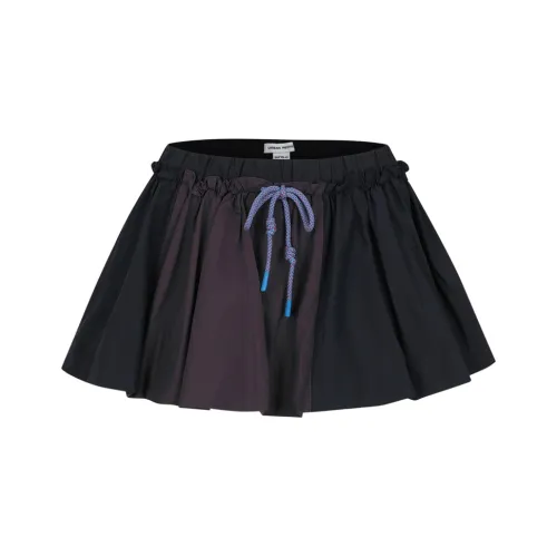 URBAN REVIVO Повседневные короткие юбки Женские Ink Синий