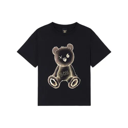 BOY JUNIOR Черные Детские Рубашки T