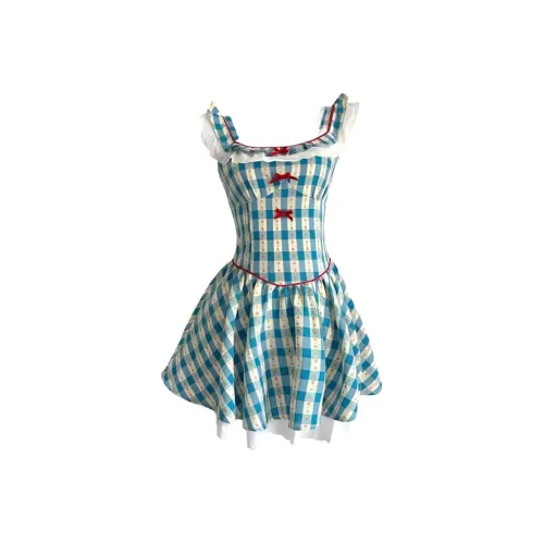 DOSOHEB Короткий рукав Платье Женское