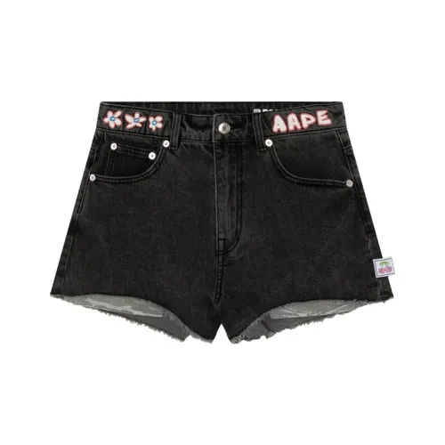 Aape Джинсовые шорты Женские Черные